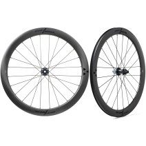 Miche Juego de Ruedas - SWR Evo 50 - 28" | Carbon | Clincher | Centerlock - 12x100mm | 12x142mm - Shimano HG